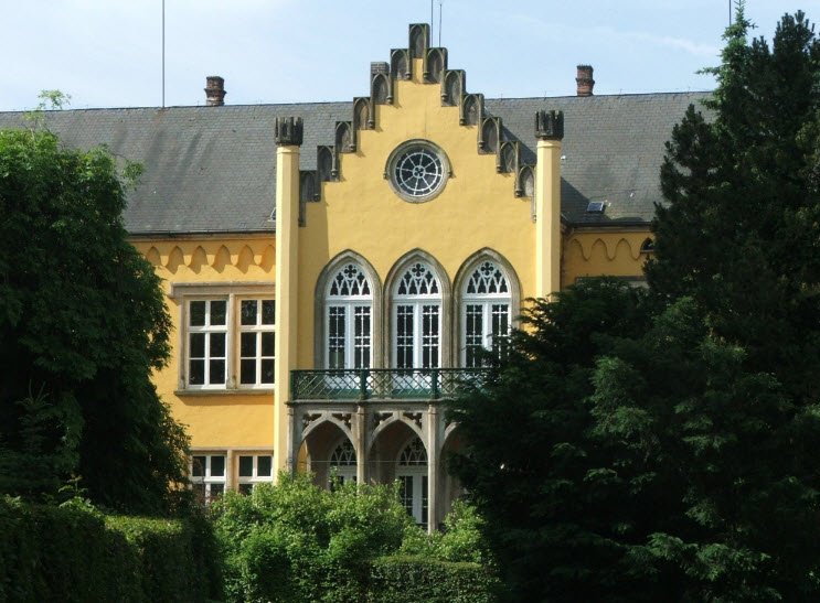 Iggenhauser Schloß, Lage, North Rhine-Westphalia, Germany, Germany